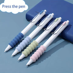 Set of 4 Sponge Pen Grip Pushing Pen Practice Pen