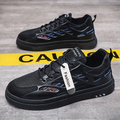 Men's Lace up Skate Shoes Breathable with Good Grip