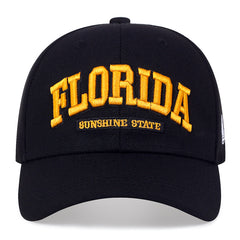 Men's Word Letter Embroidery Baseball Cap All match Daily Use Baseball Hat