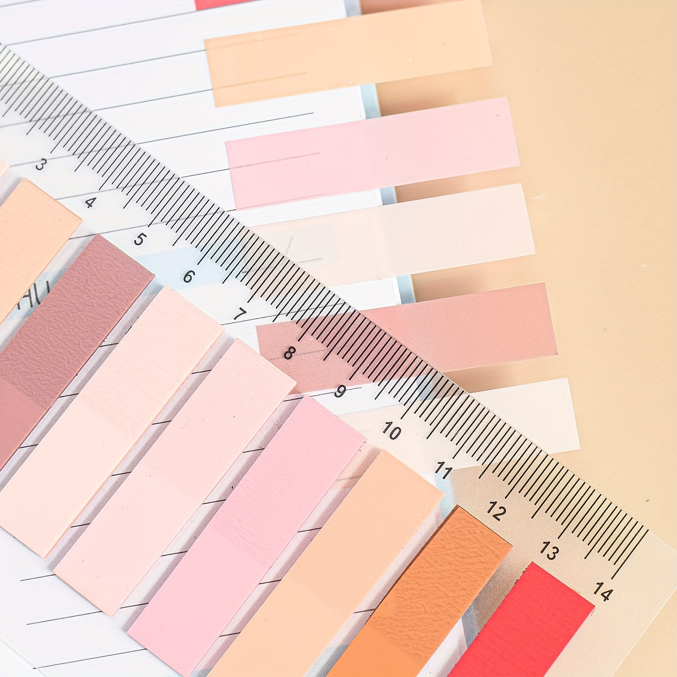 200pcs PET Sticky Notes Index Stickers Note Stickers Label Paper Instruction Sti