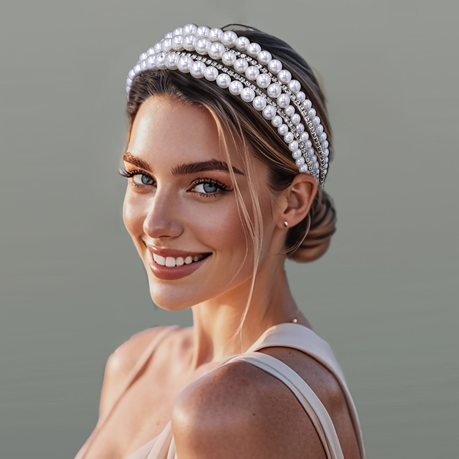 One and Versatile Hairband Headband for Bridal and Daily Accessories