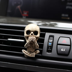3Pcs Skull Car Air Freshener Clips For Car Interior Vent