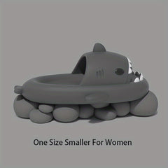 Cartoon Shark Cloud Slides Unisex Lightweight Non Slip Slippers