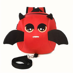Kids Devil Backpack with Anti-Lost Rope, Lightweight Schoolbag