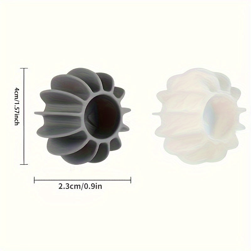 5pcs Reusable Silicone Laundry Ball For Pet Hair Removal