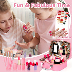 Kids Washable Makeup Set Real Makeup for Girls
