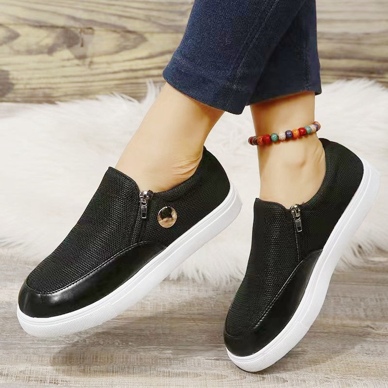 Women's Lightweight Breathable Loafers Slip on Flat Shoes
