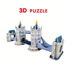 London Bridge 3D Puzzle Kids DIY Toy Improve Hands-on Ability