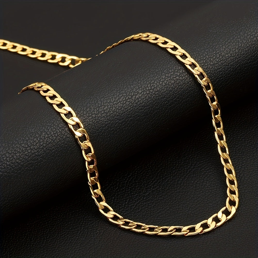 Gold Necklace For Men Women