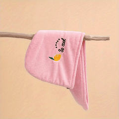 Embroidery Hair Drying Cap Thickened Hair Towel