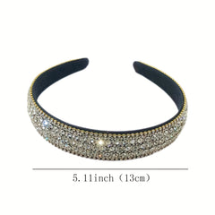 Rhinestone Sparkling Hairband Tiara Vintage Prom Hairband