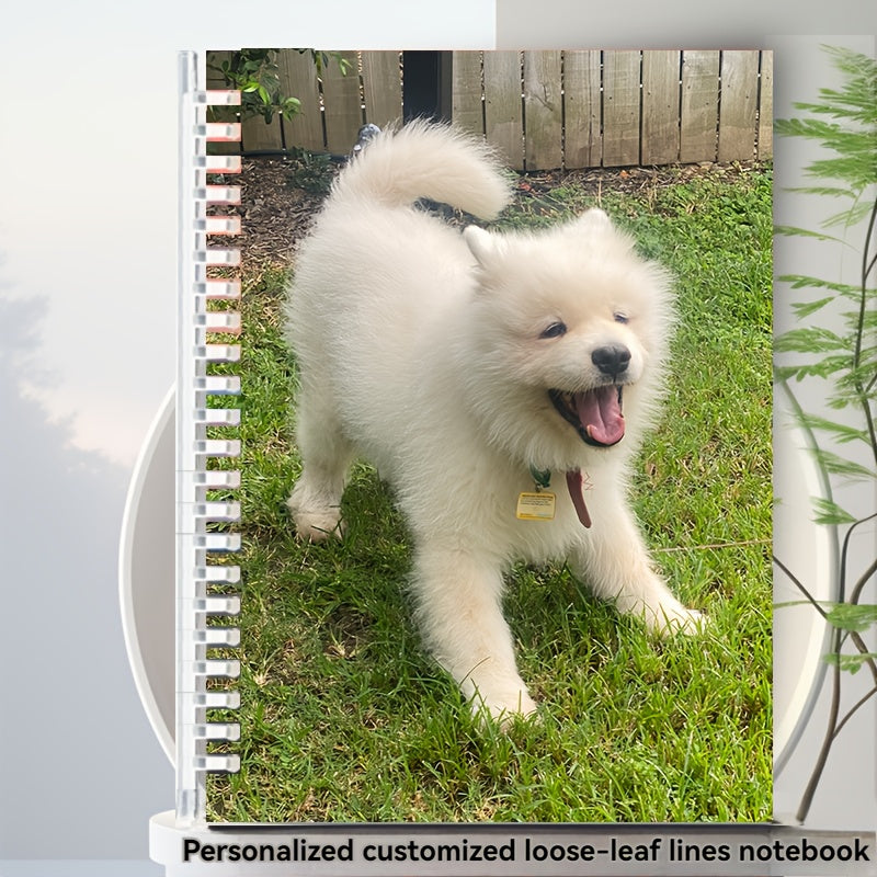 Custom Dog Photo Notebook - Personalized Pet Cover