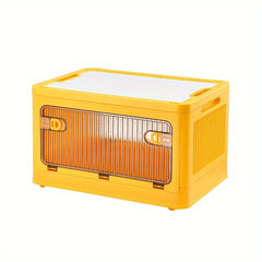 Creative Toy Storage Box with Drawing Board, Large Capacity Storage Bin