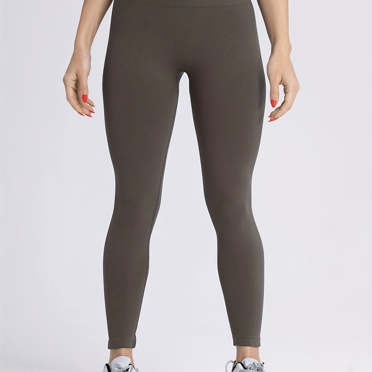 Seamless Hip Lifting Crop Pants High Waist Yoga Leggings