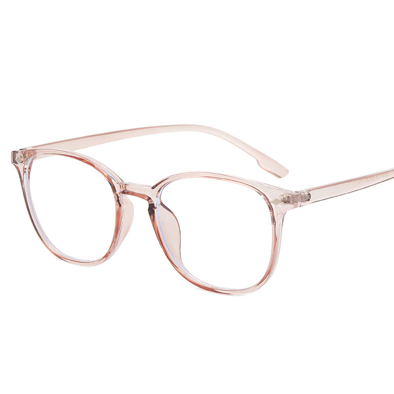 Multicolor Women's Round Frame Glasses Light Blocking Spectacles