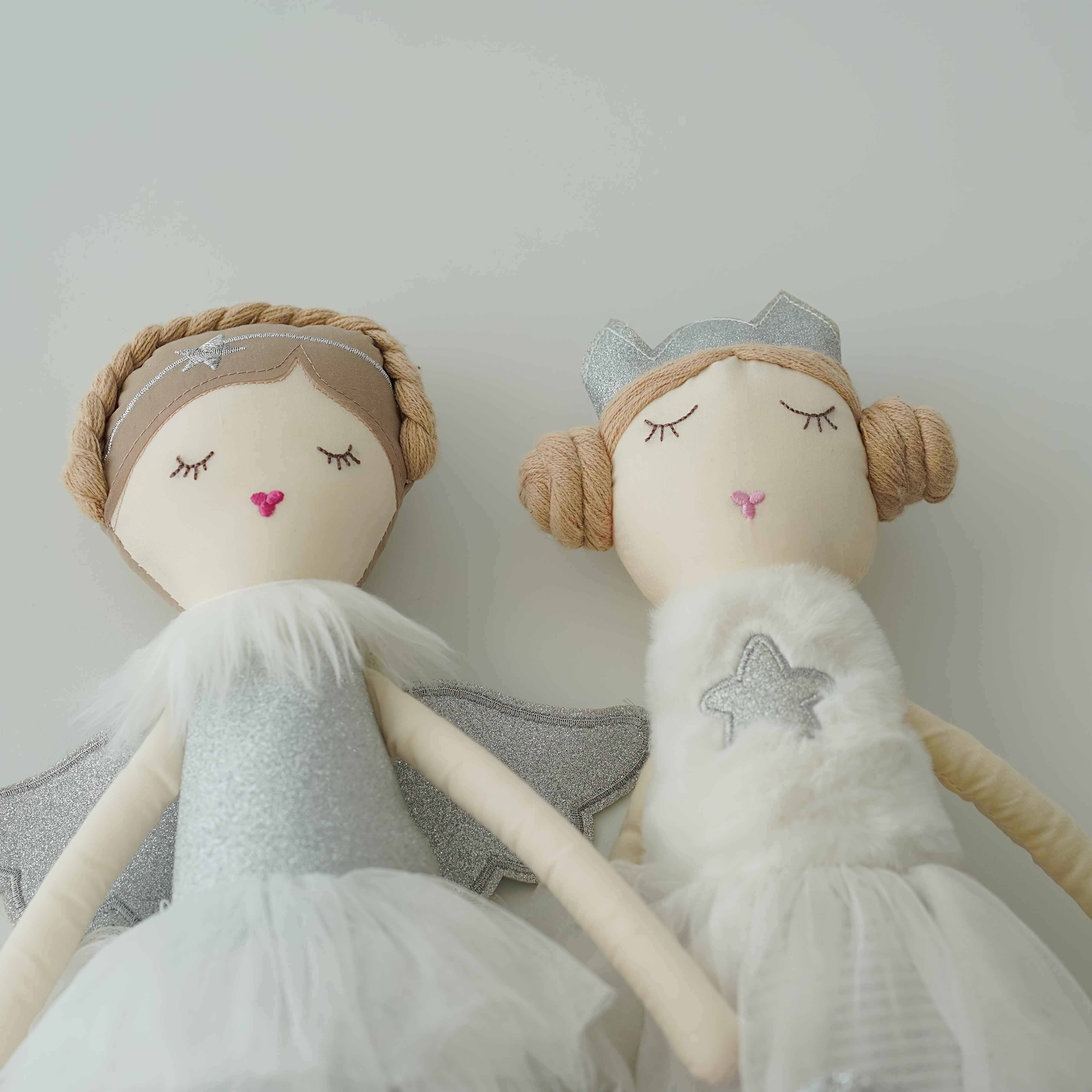 Angel Wing Plush Dolls Soft Pastel Angel Wing Plush Dolls