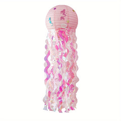 Mermaid Jellyfish Lantern Colorful DIY Paper Lantern Spring Party Decoration