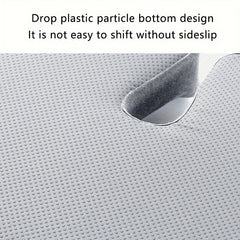 1pc Car Cushion Height Increasing Driving Lumbar Cushion Grey