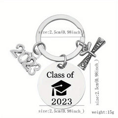 Boys Creative Pendant Keychain My Story Is Just Beginning Stainless Steel Gift