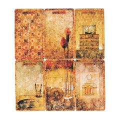 78pcs Retro Tarot Deck for Halloween Christmas Party