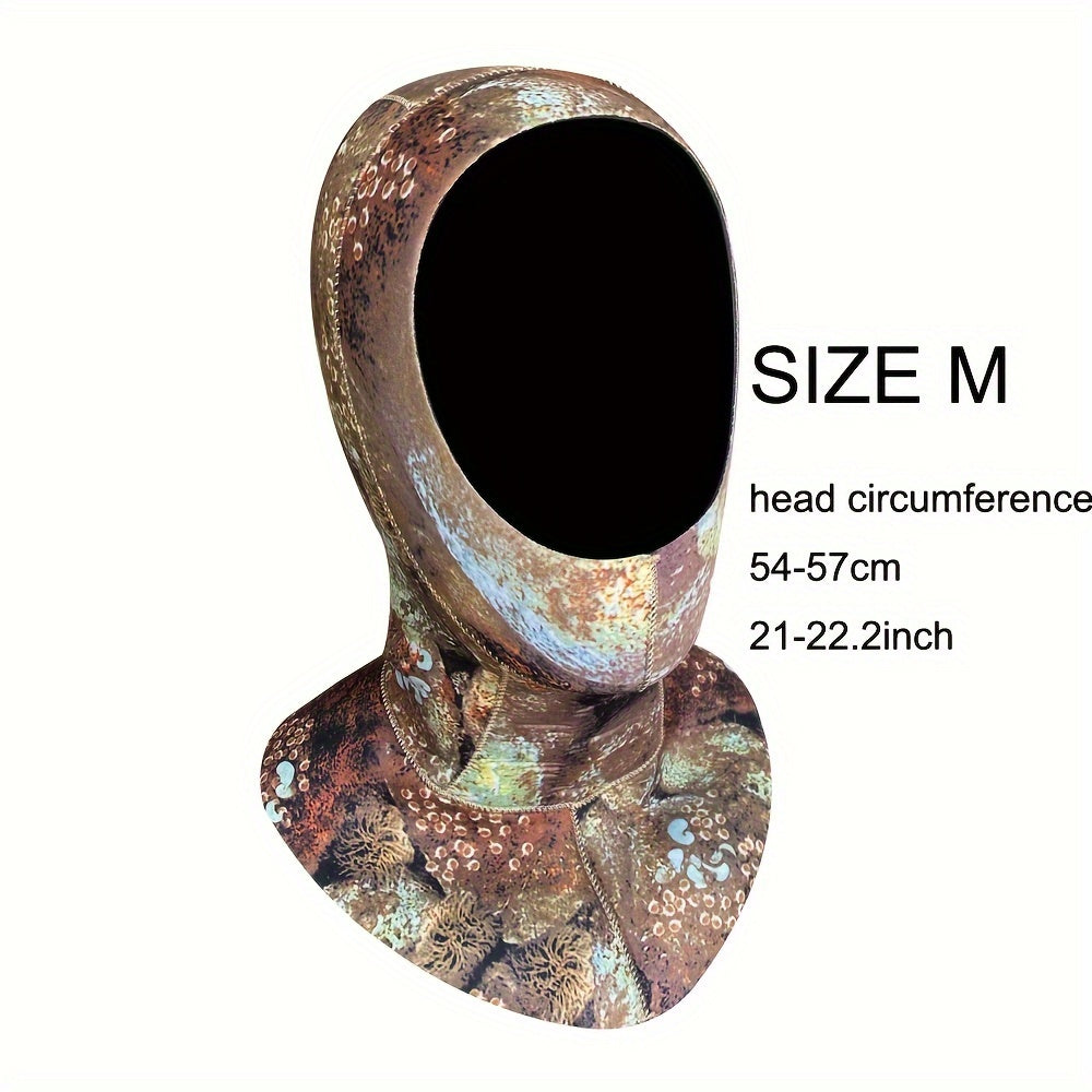 3mm Neoprene Scuba Diving Hood Elastic Hood For Water Sports