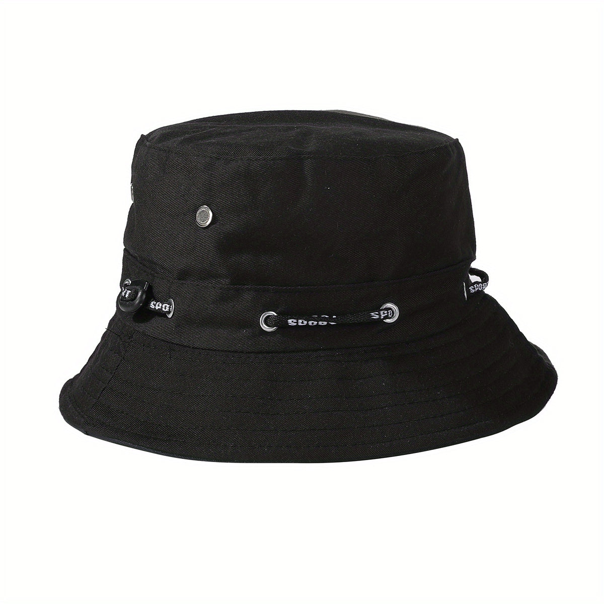 Reversible Drawstring Bucket Hat Lightweight Sun Hat