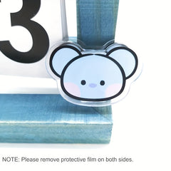 Cartoon Animal Double Layer Clip for Notebook Tickets