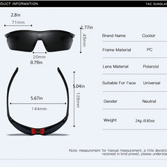 Outdoor Sports Polarized Sunglasses for Fishing Running