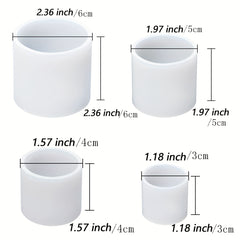 Cylindrical Candle Molds Resin Soap Clay Craft