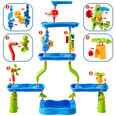 Baby Sand & Water Table with Pump Sand Pit