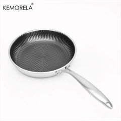 Non Stick Skillet Stainless Steel Wok Saute Pan