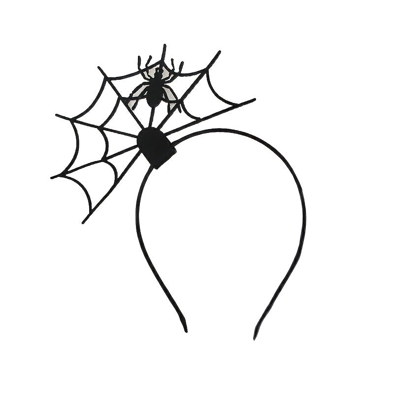 Halloween Spider Web Headband Party Hair Accessories