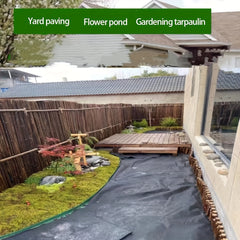 1pc Heavy Duty Woven Weed Barrier Fabric