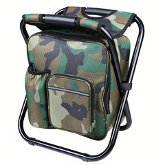 Lightweight Folding Backpack Stool for Camping