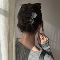 Colorful Geometric Acrylic Hair Clips for Women Y2K Hairpins