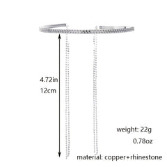 Copper Rhinestone Headband for Bridal Wedding Hair