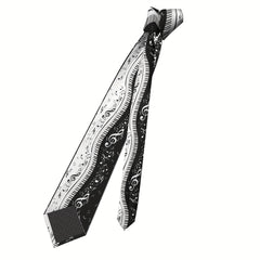Minimalist Piano Keys Men's Tie