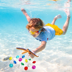 Multicolored Acrylic Gems - Ideal for Pool Party & Birthdays