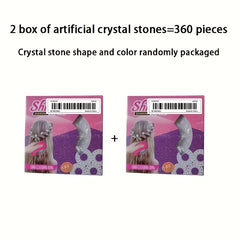 Sparkling Crystal Stones Artificial Diamonds for Crafts and Decorations