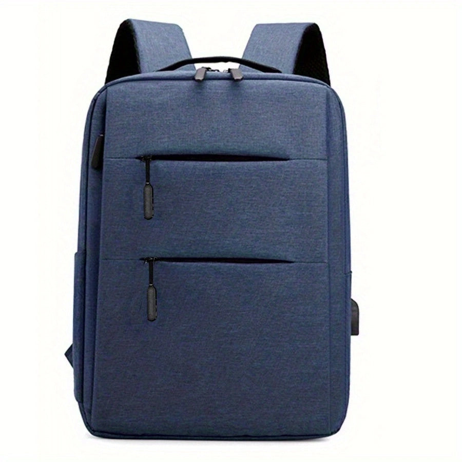 Waterproof Business Backpack USB Charging Port School Travel Laptop Bag