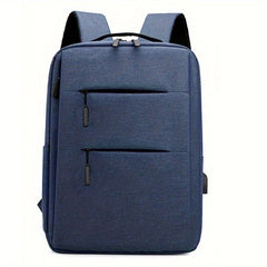 Waterproof Business Backpack USB Charging Port School Travel Laptop Bag