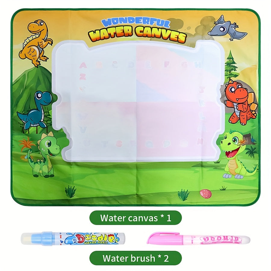 Reusable Magic Doodle Mat for Kids Washable Water Drawing Canvas Educational Toy