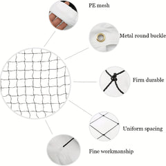 Foldable Volleyball Net Standard Size Indoor/Outdoor Use