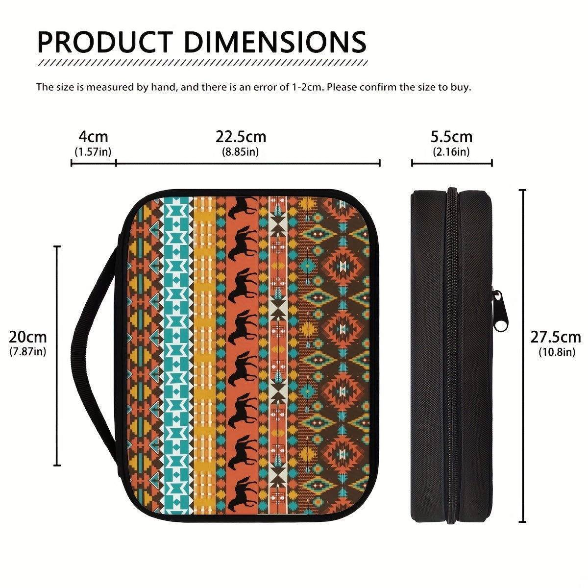 Tribal Horses Bible Bag for Students