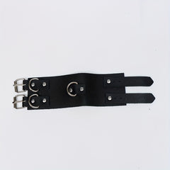 Punk Gothic Leather Wristband PU
