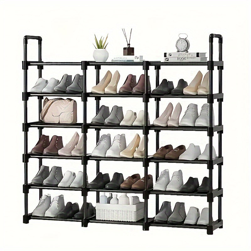 1pc Tier Shoe Rack Shoe Storage Shelf Easy Assembly Shoe Storage Cabinet