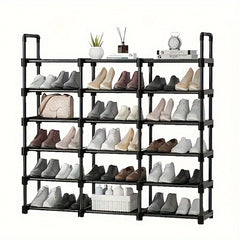 1pc Tier Shoe Rack Shoe Storage Shelf Easy Assembly Shoe Storage Cabinet