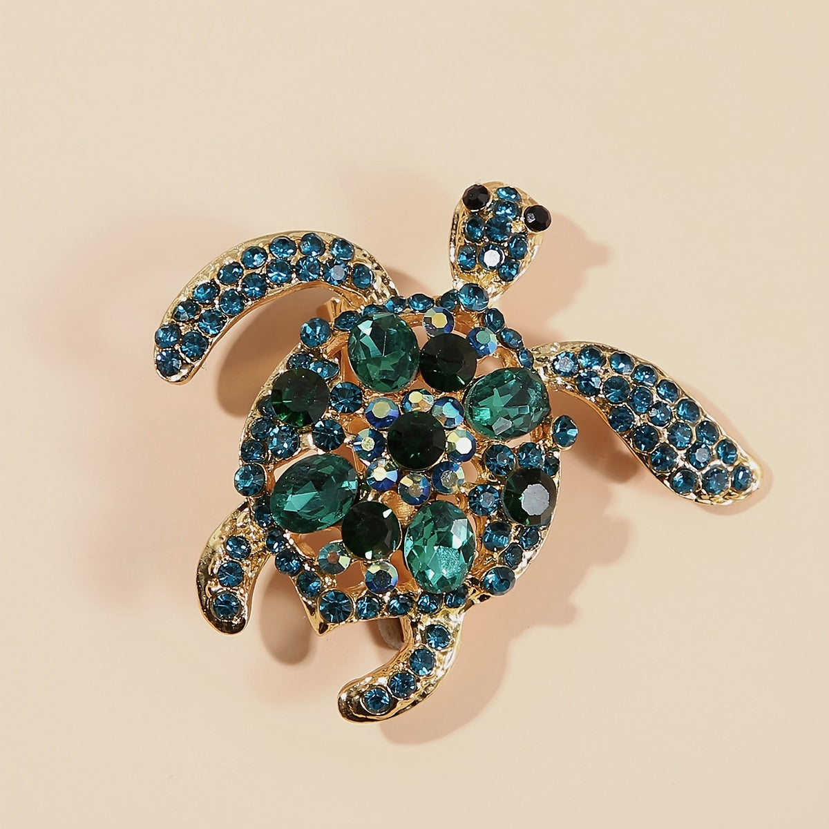 Fashionable Male Turtle Brooch