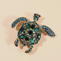 Fashionable Male Turtle Brooch