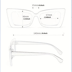 Square Frame Sunglasses UV400 Beach Fishing Glasses